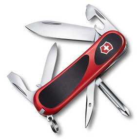Evogrip 11 Red & Black 24803C Swiss Army Knife - Engravable & Gifts/Victorinox Swiss Army Knives