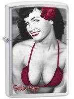 Zippo 29439 BETTIE PAGE RED ROSE