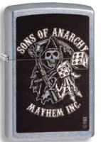 Zippo 29582 Sons of Anarchy Reaper & Dice