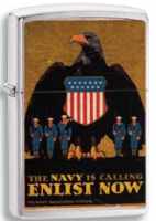 Zippo 29597 US Navy Poster Enlist Now - Zippo/Zippo Lighters