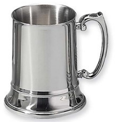 ....X57500 Tankard 500ml Stainless Steel - Engravable & Gifts/Tankards