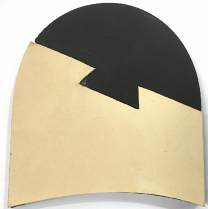 DM Milano Large 85mm Dove Tail Leather 1/4 Rubbers (10 pair) 7mm - Shoe Repair Materials/Heels-Mens