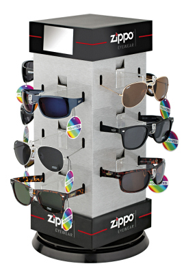 OBP-12A Zippo Polarized Sun Glasses Display Pack (12 pieces) - Zippo/Zippo Sun Glasses
