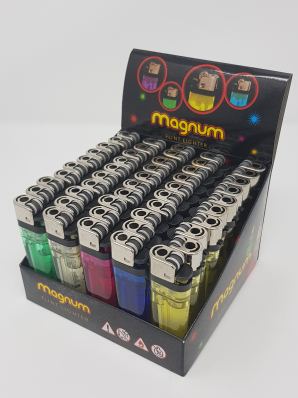 ....Magnum Colourlite Flint Lighters (Pack 50) - Engravable & Gifts/Gifts