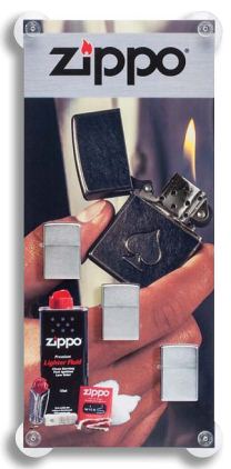 Zippo 2005369 3 Piece Window Display - Zippo/Zippo Displays