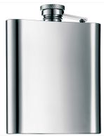 X57209 Mirror 6oz Flask Stainless Steel (in gift box)