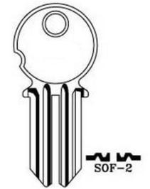 hook 9013..jma = SOF-2 Sofer - Keys/Cylinder Keys- General