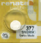 Renata Extended Life Batteries (Singles) - Watch Accessories & Batteries/Silver Oxide Batteries