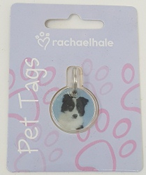 Rachael Hale Dogs Pet Tags Collie 5 - Engravable & Gifts/Pet Tags