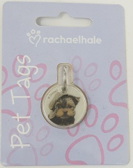 Rachael Hale Dogs Pet Tags Yorkie 8 - Engravable & Gifts/Pet Tags