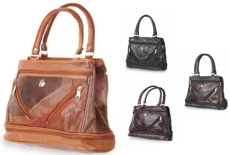 .LT103A Patchwork Leather Hand Bag