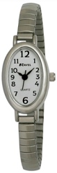 R0202022 RAVEL LADIES EXPANDER WATCH Silver Strap - Watch Accessories & Batteries/Watches