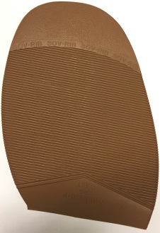 Sovereign Sov-Rib 3mm Ribbed SAS Caramel (10 pair) - Shoe Repair Materials/Soles