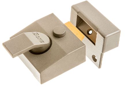 Zone 40mm Nightlatch Grey Case 8240/GR/V Visi Pack - Locks & Security Products/Rim Cylinder Locks