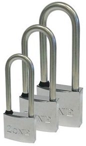Zone Marine Padlock Long Shackle Vizi Pack - Locks & Security Products/Padlocks & Hasps