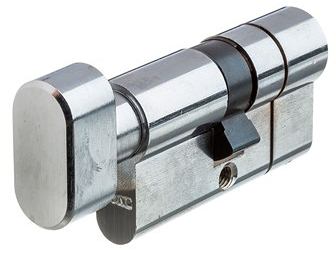 Zone 1500 PLUS Thumbturn Euro Cylinder Satin Chrome (Boxed) - Locks & Security Products/Thumbturn Euro Cylinders