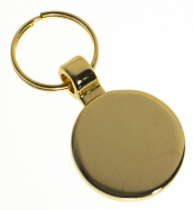 R5535 Gold Small Disc Pet Tag - Engravable & Gifts/Pet Tags