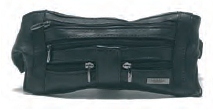 1449 4 Zip Sheep Nappa Slim Money Belt - Leather Goods & Bags/Bum Bags & Small Leather Bags