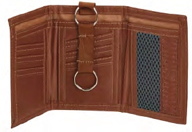 1895 Multi S.Nappa Triold Wallet wt Zip & Belt Hook