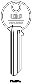 Hook 6110.. Union Patented Blank U6P-112A..hd = XGC083 ( 3815) - Keys/Cylinder Keys- General