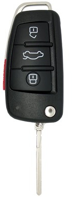 hook 3825...RKS046 Audi New 3 Plus 1 Button - Keys/Remote Fobs