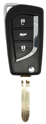 RKS086 Toyota Flip 3 Button trunk - Keys/Remote Fobs