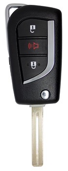 hook 3866...RKS087 Toyota Flip 3 Button Panic - Keys/Remote Fobs