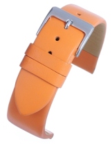 W113 Orange Calf Leather Watch Strap Matt Finish with Nubuck Lining - Watch Straps/Main Range