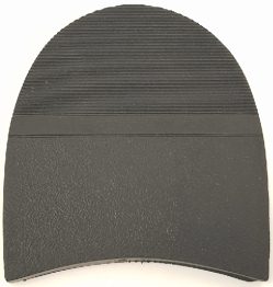 Sovereign Grand Prix 6mm Rubber Heels Black (10 pair) 1145 - Shoe Repair Materials/Heels-Mens