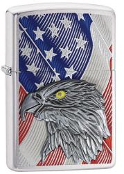 Zippo 29508 USA flag with Eagle Emblem
