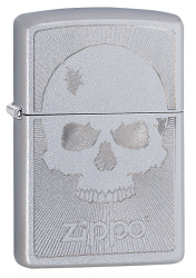 Zippo 29858 Skull with Lines 1 - Zippo/Zippo Lighters