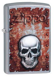 Zippo 29870 Rusted Skull Design - Zippo/Zippo Lighters
