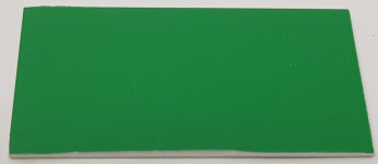 Flexible Micro Laminates 1.6mm Green on White (to be cut) - Engravable & Gifts/Laminates