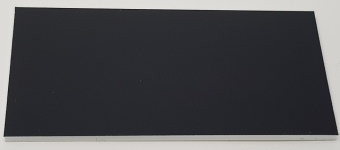 Flexible Micro Laminates 1.6mm Black on White (to be cut) - Engravable & Gifts/Laminates