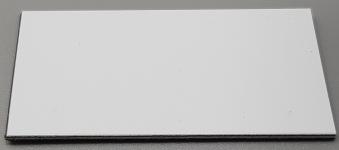 Flexible Micro Laminates 1.6mm White on Black (to be cut) - Engravable & Gifts/Laminates