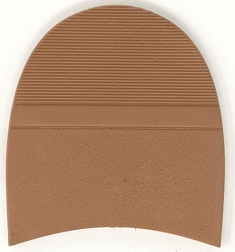 Sovereign Grand Prix 6mm Rubber Heels Caramel (10 pair) 1145 - Shoe Repair Materials/Heels-Mens