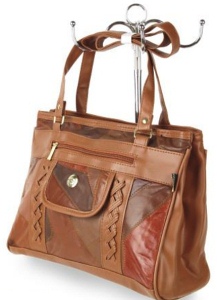 .LT602A Patch Leather Hand Bag