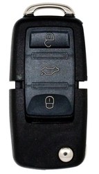 Hook 4082 KD038 - VW STYLE FLIP 3 BUTTON KDB01-3 VAG for KEY DIY KD900 B SERIES REMOTE - Keys/KDX2 Universal Remotes & Chips