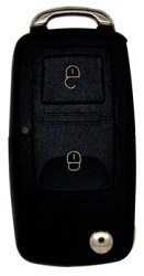 Hook 4085 KD042 - VW STYLE FLIP 2 BUTTON REMOTE for KEY DIY KD900 B SERIES REMOTE - Keys/KDX2 Universal Remotes & Chips