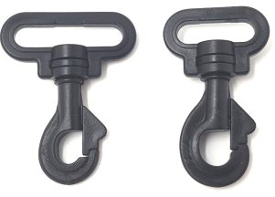 Black Plastic Swivel Hook - Fittings/Plastic Fittings