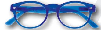 31Z B11 BLU Blue Zippo Reading Glasses - Zippo/Zippo Reading Glasses
