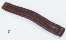 Leather Handles Flat for Brief Cases 205mm x 28mm MANCLXL