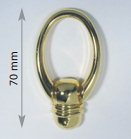 14495 Fasteners Gold 70mm for Bags - Fittings/Hooks