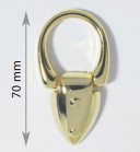 14494 Fasteners Gold 70mm for Bags - Fittings/Hooks