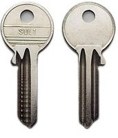 .....BOX of (1000) hook 6104...SUL1 Steel NP 5 pin Universal Blanks H0521S - Keys/Security Keys