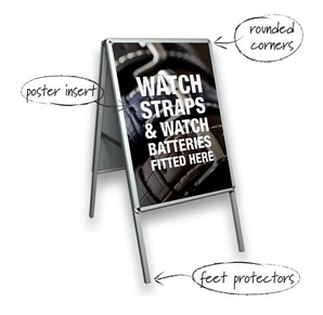 WATCH STRAPS FITTED A BOARD - ZWABOARD - Watch Accessories & Batteries/Watch Strap Display Stands