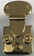 V20 Tuc Lock Gold 28mm x 28mm - Fittings/Tuck Locks
