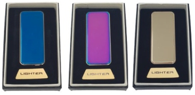 .USB Wide Premium Electronic Lighter (in display box) 06901 - Engravable & Gifts/Lighters