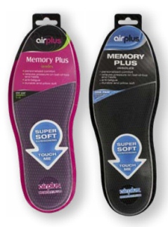 Air Plus Ultra Memory Insoles (pair) - Shoe Care Products/Air Plus Gel Products