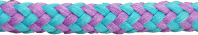 Hiking Boot Laces 150cm Loose Aqua / Purple (per pair) - Shoe Care Products/Shoe String Laces